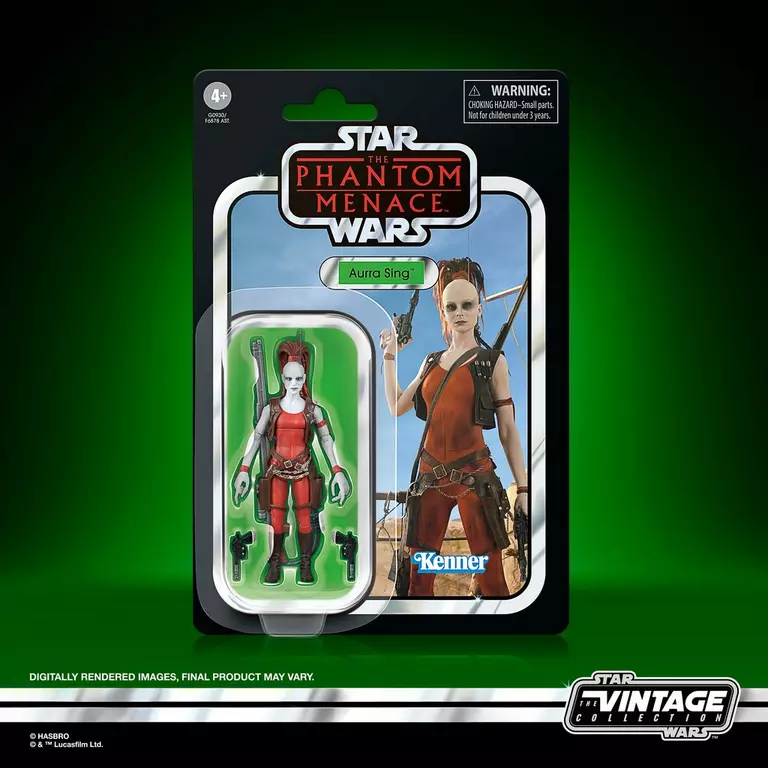 STAR WARS 1 - Aurra Sing - Figure Vintage Collection 10cm
