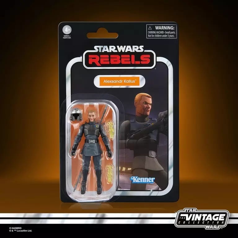 STAR WARS REBELS - Alexsandr Kallus - Figure Vintage Collection 10cm