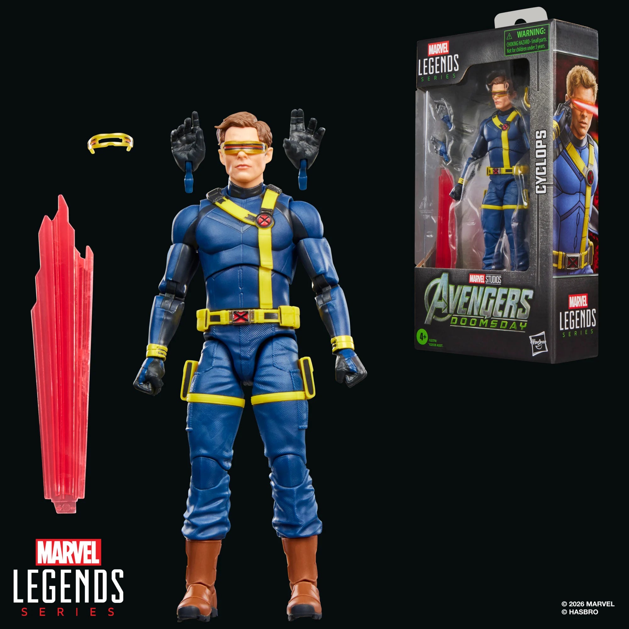 AVENGERS DOOMSDAY - Cyclops - Figure Legend Series 15cm