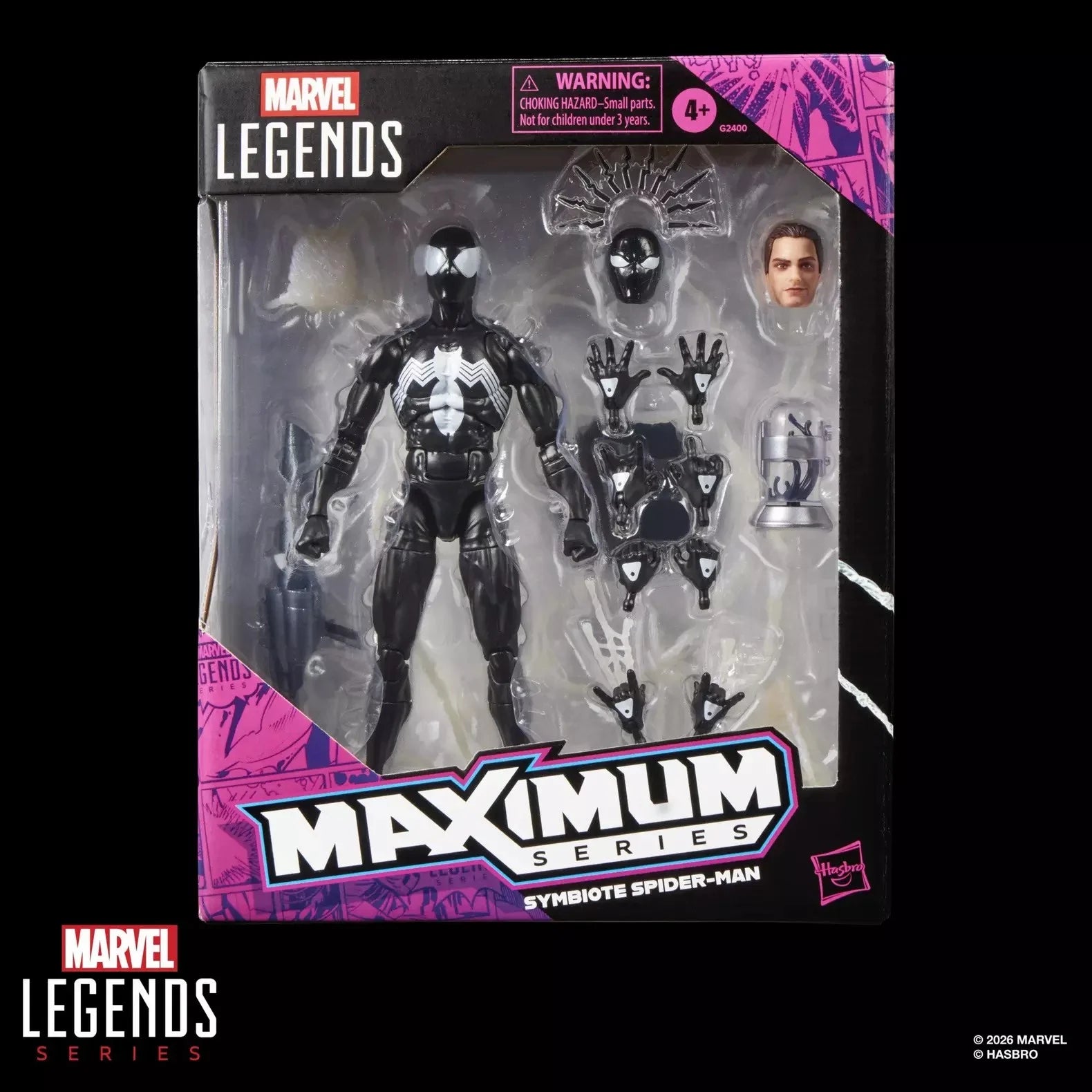 MARVEL - Symbiote Spider-Man - Figure Legends Maximum Series 15cm