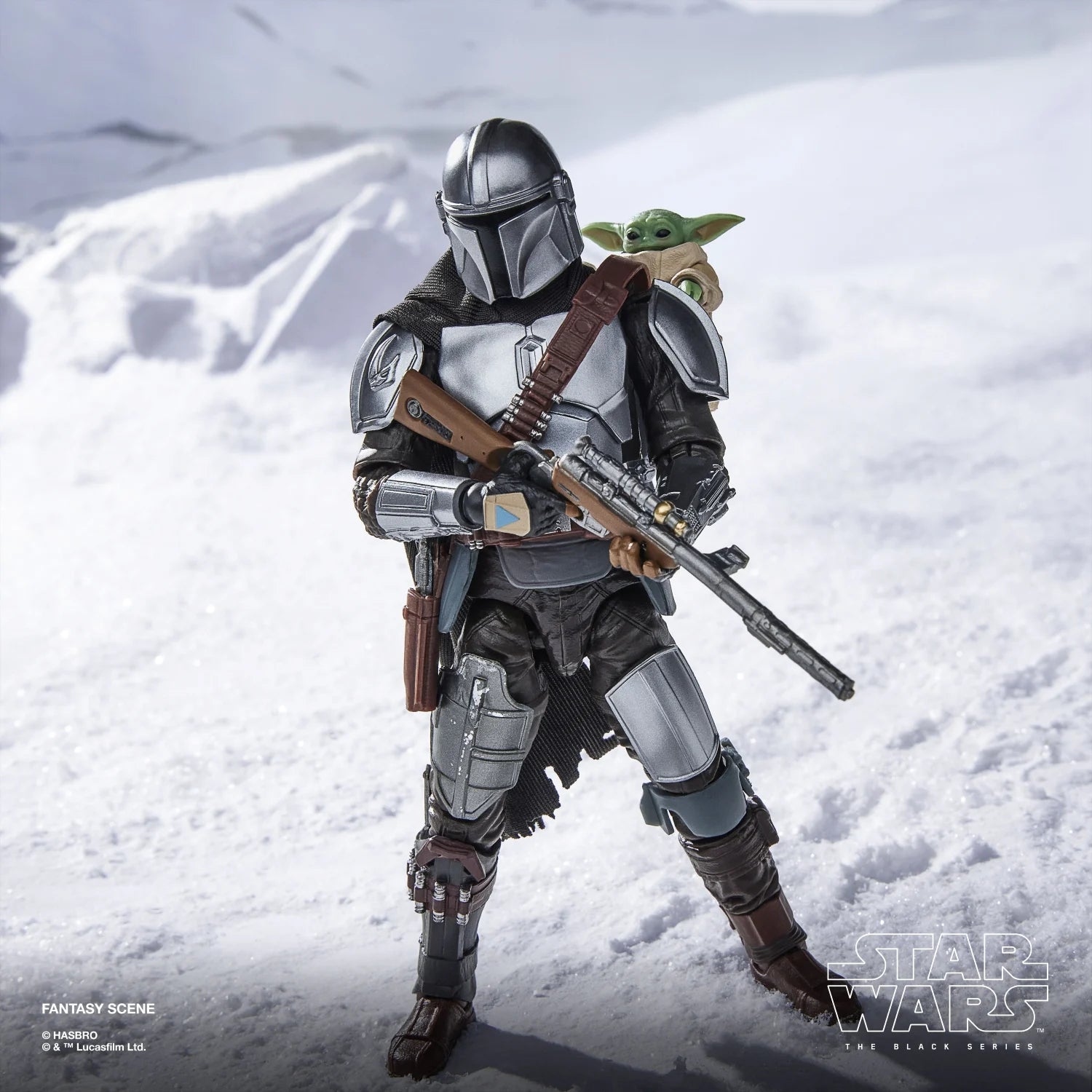 MANDALORIAN - Mandalorian & Grogu - Figure Black Series 15cm