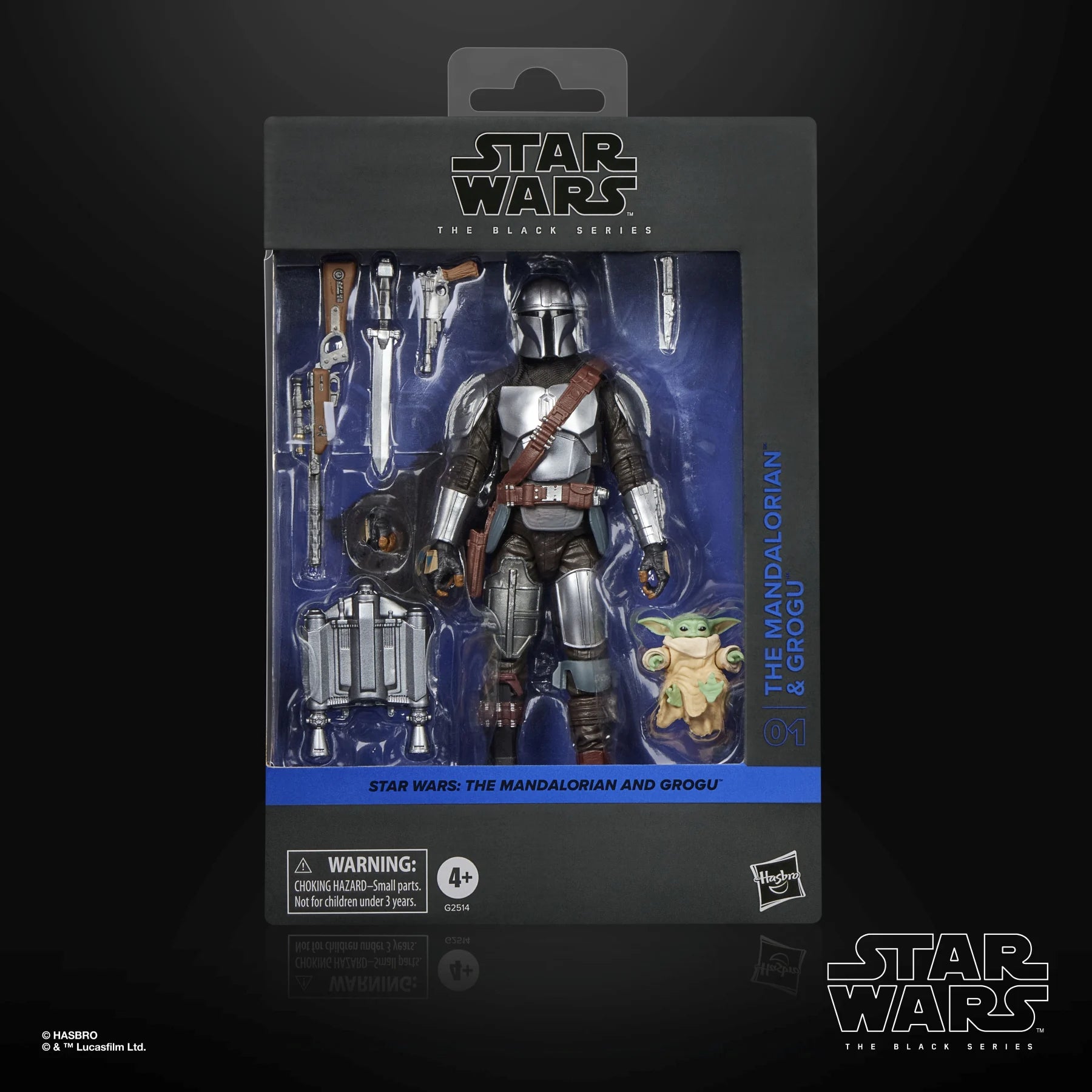 MANDALORIAN - Mandalorian & Grogu - Figure Black Series 15cm