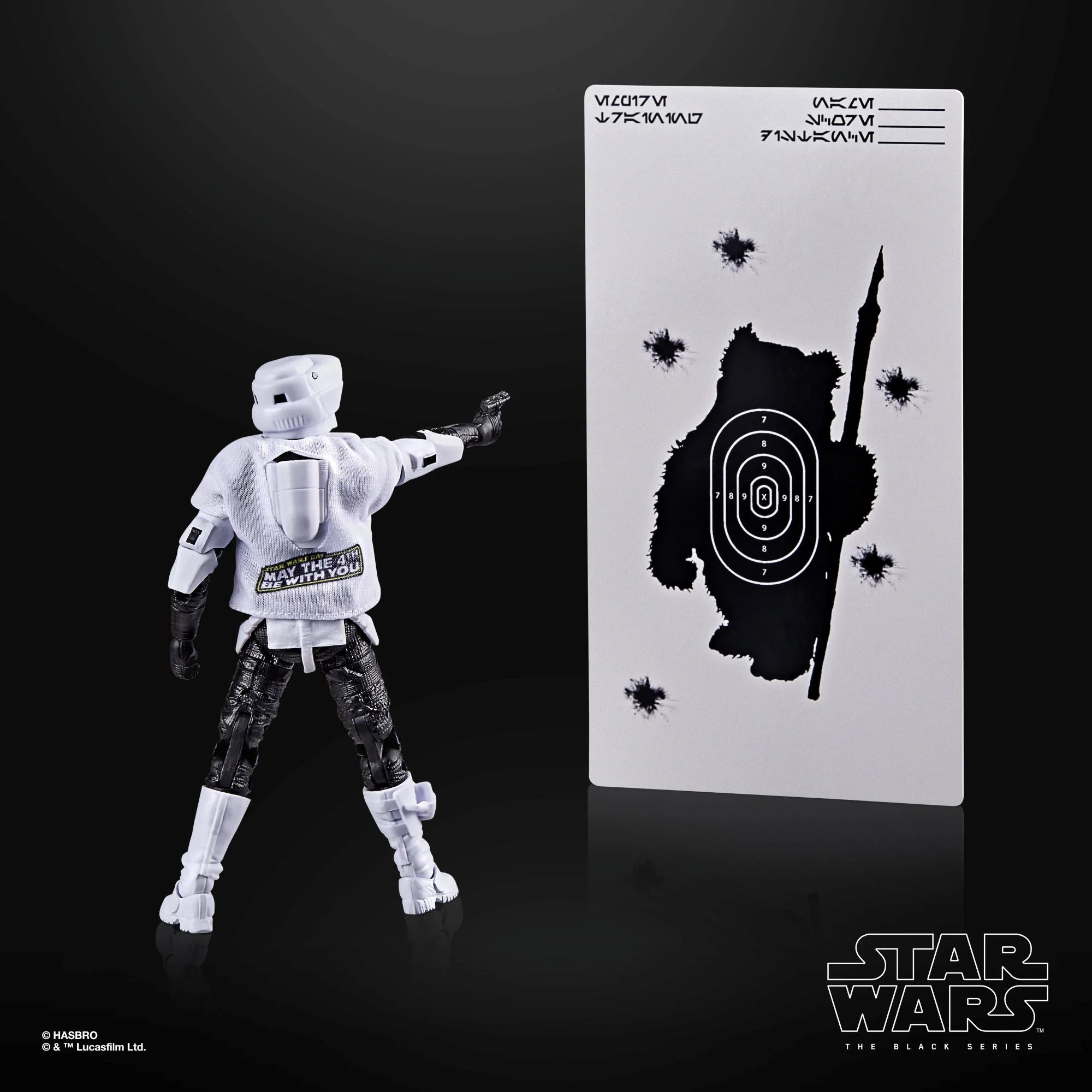 STAR WARS - Scout Trooper "May the 4th be.."  - Fig. Black Series 15cm