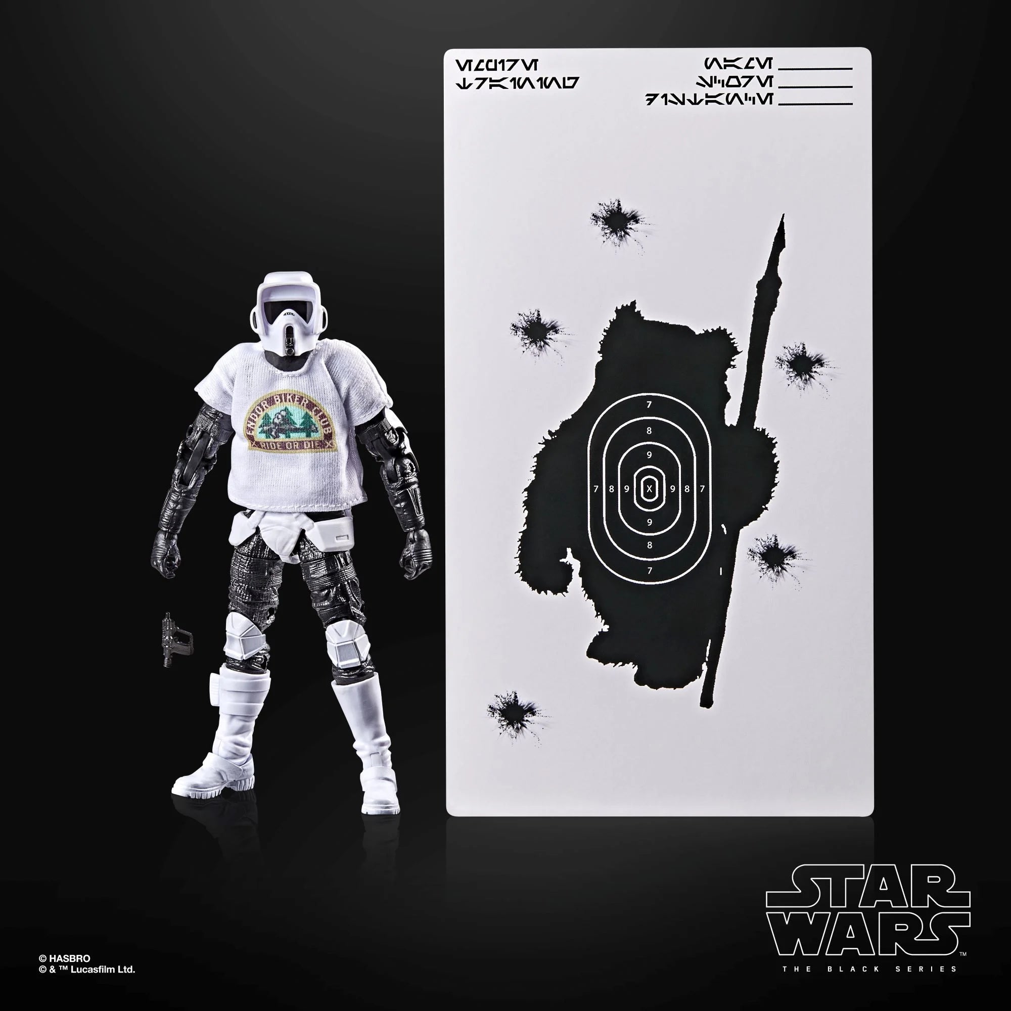 STAR WARS - Scout Trooper "May the 4th be.."  - Fig. Black Series 15cm