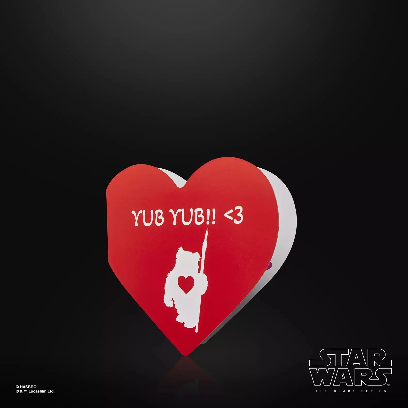 STAR WARS - Ewok (Valentine's Day Edition) - Figure Black Series 15cm