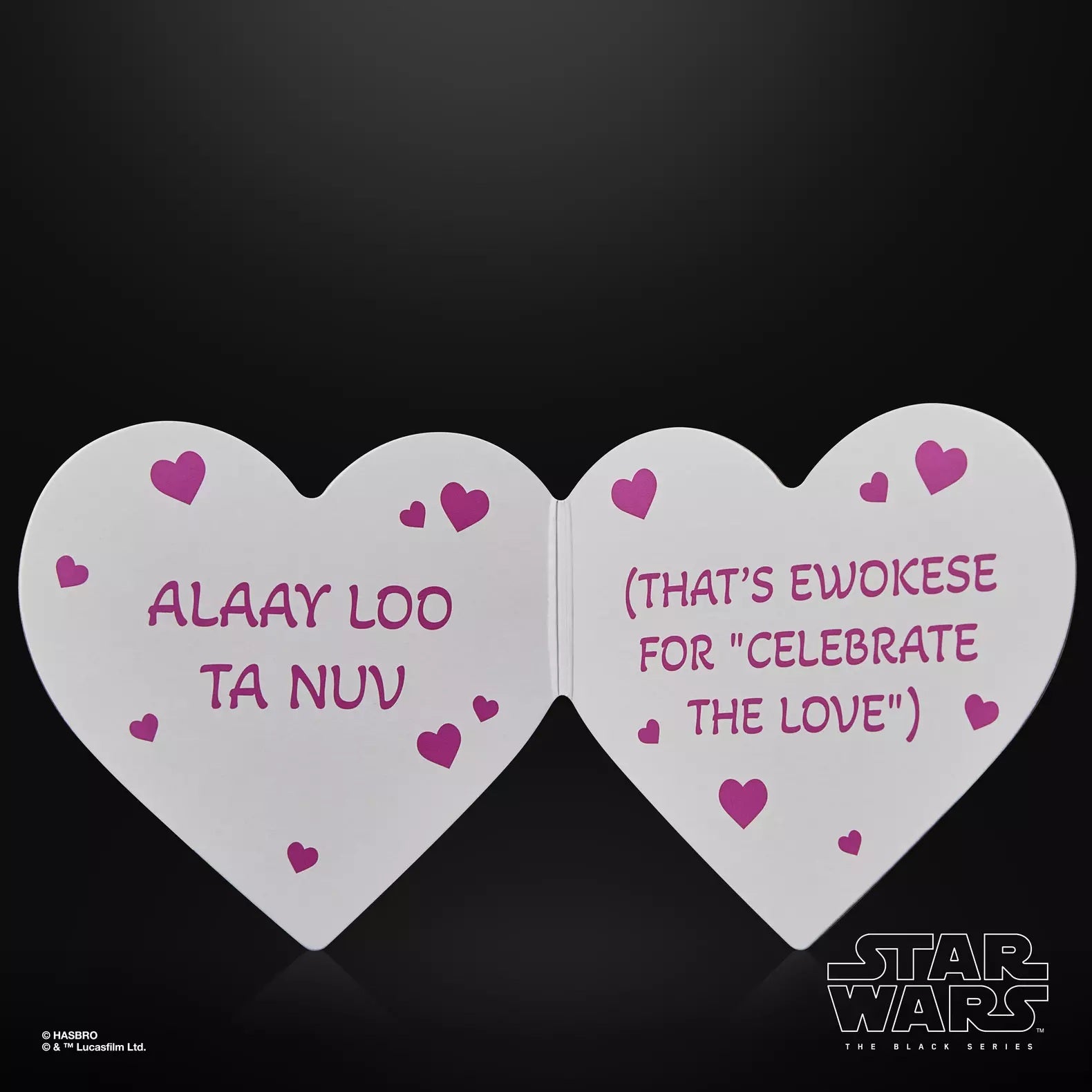 STAR WARS - Ewok (Valentine's Day Edition) - Figure Black Series 15cm