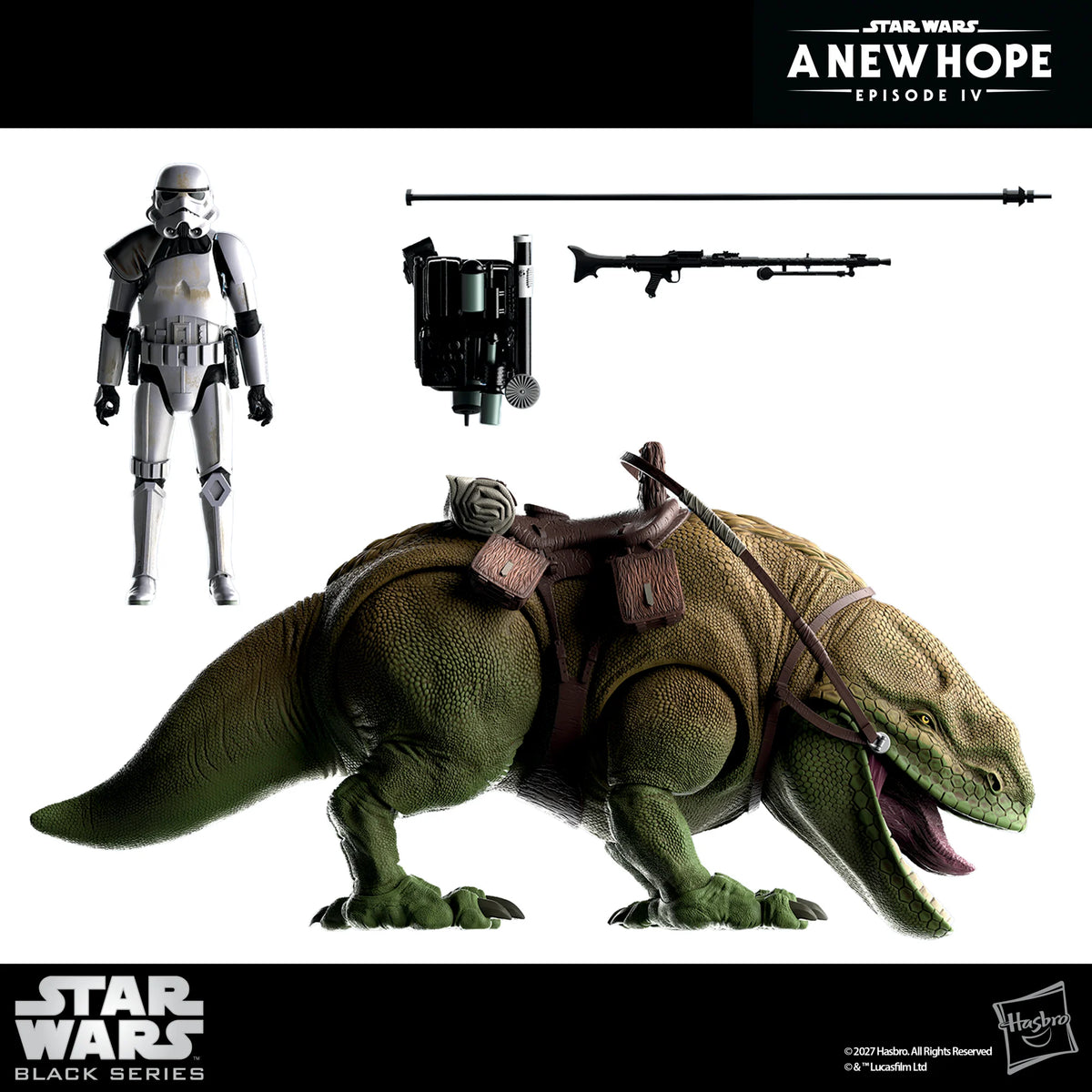 A NEW HOPE - Sandtrooper & Dewback - Figure Black Series 15cm