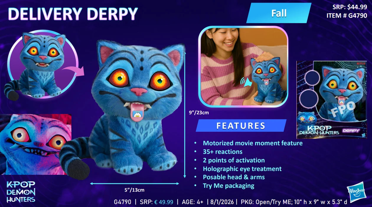 K-POP DEMON HUNTERS - Delivery Derpy - Figure 23cm