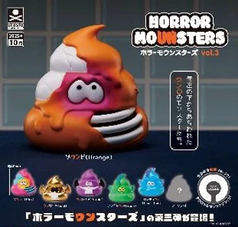 GASHAPON - Horror Mounsters Vol 3 (30 Capsule 58mm)