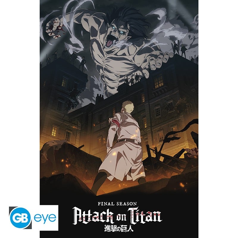 ATTACK ON TITAN - S4 Key Art - Poster 91x61cm