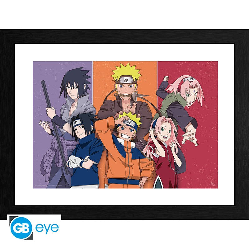 NARUTO SHIPPUDEN - Collector Print 30X40 - Adults & childrens
