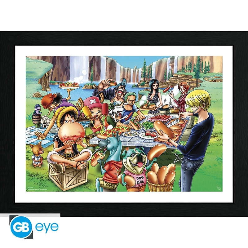 ONE PIECE - Collector Print 30X40 - Hot-dog party