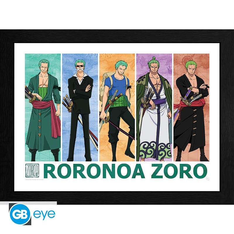 ONE PIECE - Collector Print 30X40 - Zoro the pirate hunter