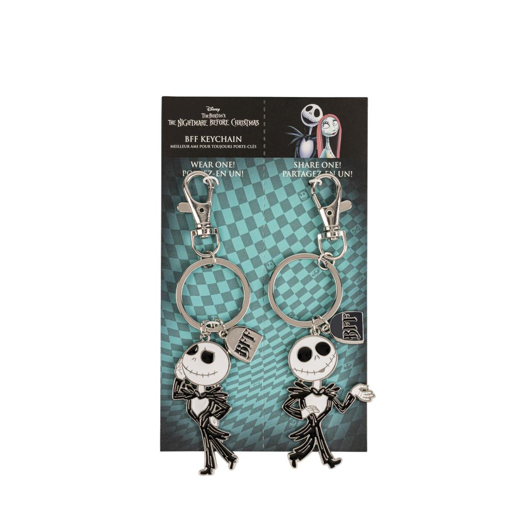 NIGHTMARE BEFORE XMAS - Duo Set Metal BFF Keychains