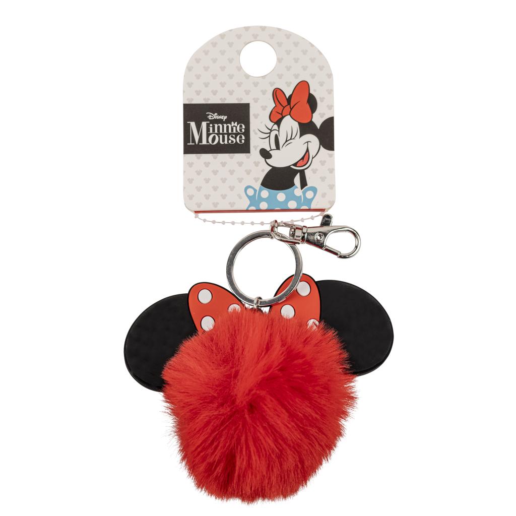 MINNIE MOUSE - Pom Pom Keyring