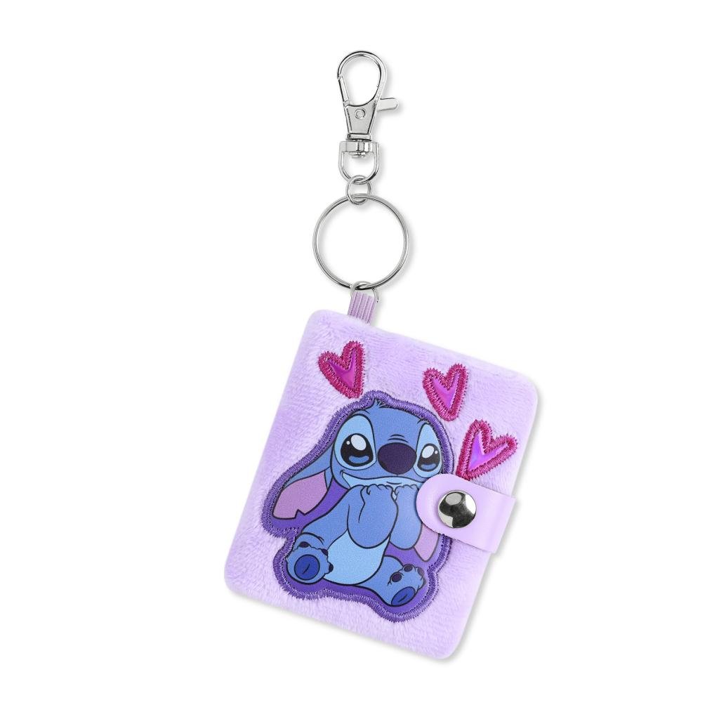 STITCH - Love - Mini Notebook Keychain