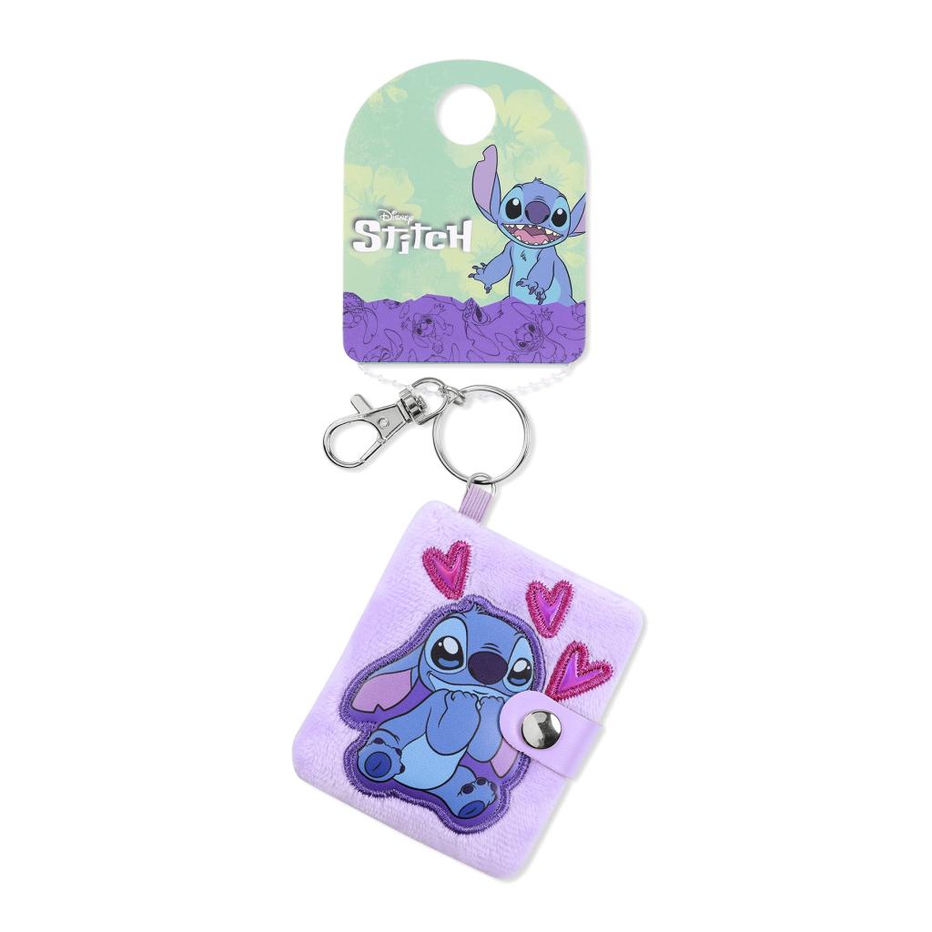 STITCH - Love - Mini Notebook Keychain