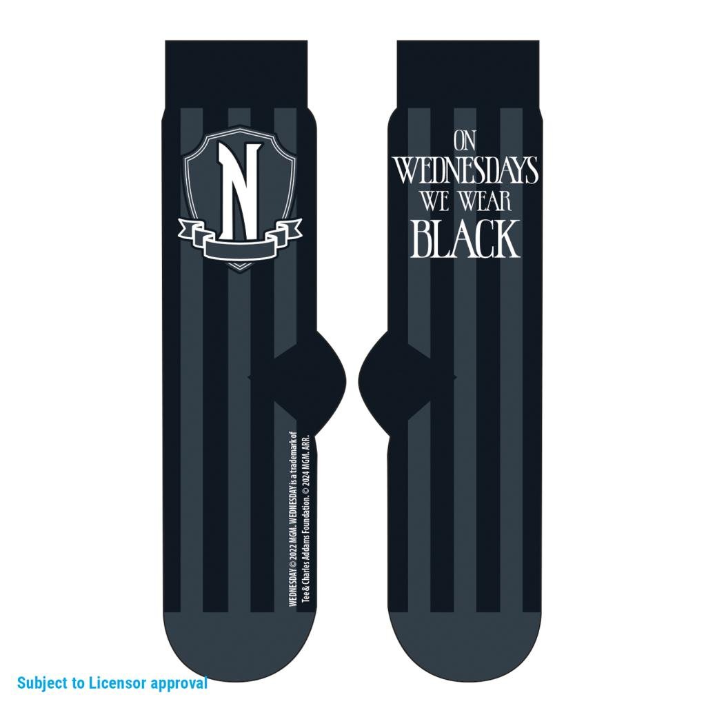 WEDNESDAY - Wear Balck - Mug 315ml and Female Socks 36-41