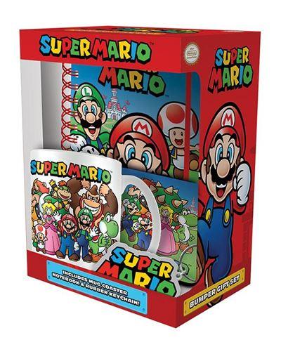 SUPER MARIO - Bumper - Mug, Coaster, Keychain & Notebook