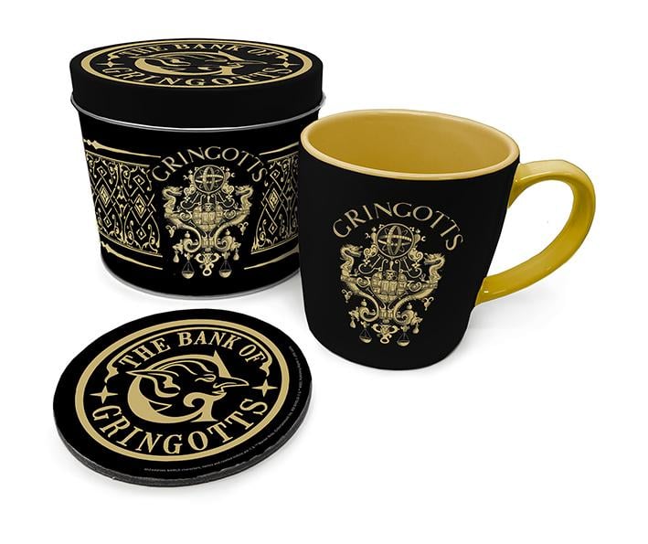 HARRY POTTER - Gringotts - Mug & coaster in metal tin