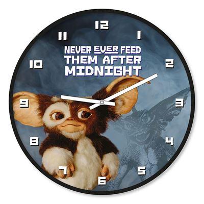 GREMLINS - Midnight - Plastic Clock 25cm Diameter