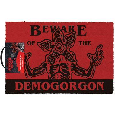 STRANGER THINGS 4 - Beware Demogorgon - Doormat