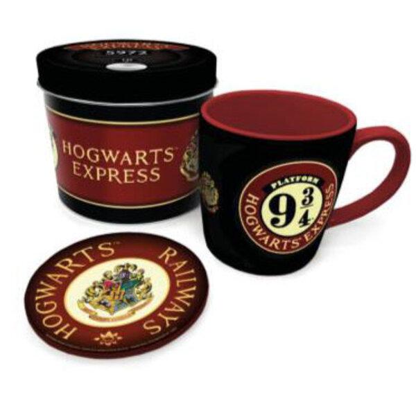 HARRY POTTER - PLatform 9 3/4 - Mug & coaster in metal tin