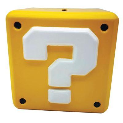 SUPER MARIO - Question Mark Block - Shaped Money Bank 12.3cm