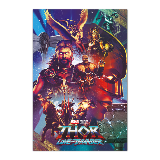 MARVEL - Thor : Love and Thunder - Poster 61x91cm