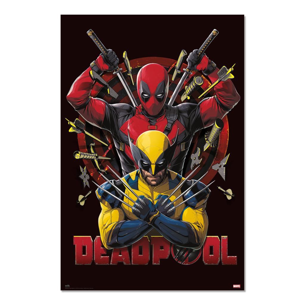 DEADPOOL & WOLVERINE - Fight - Poster 61 x 91cm