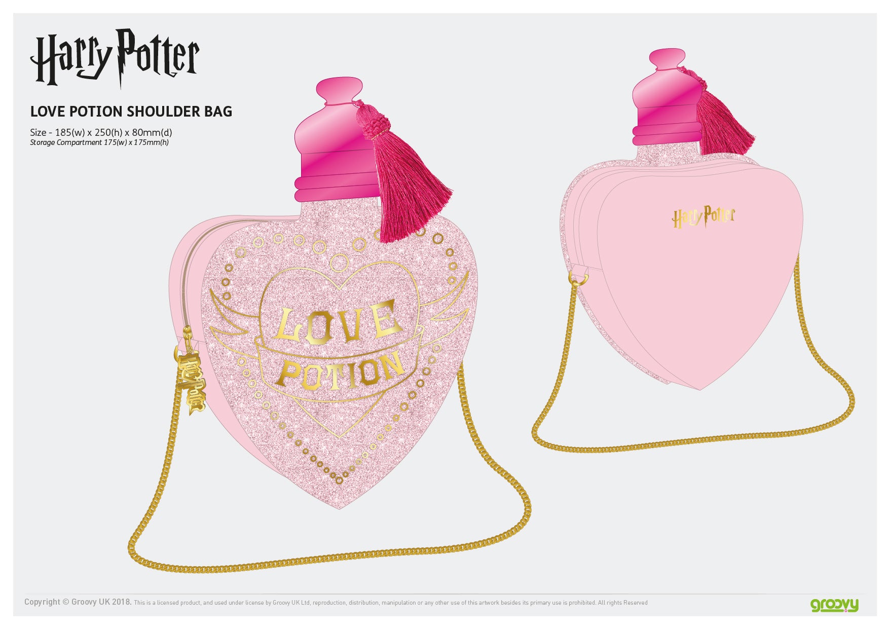 HARRY POTTER - Love Potion Shoulder Bag