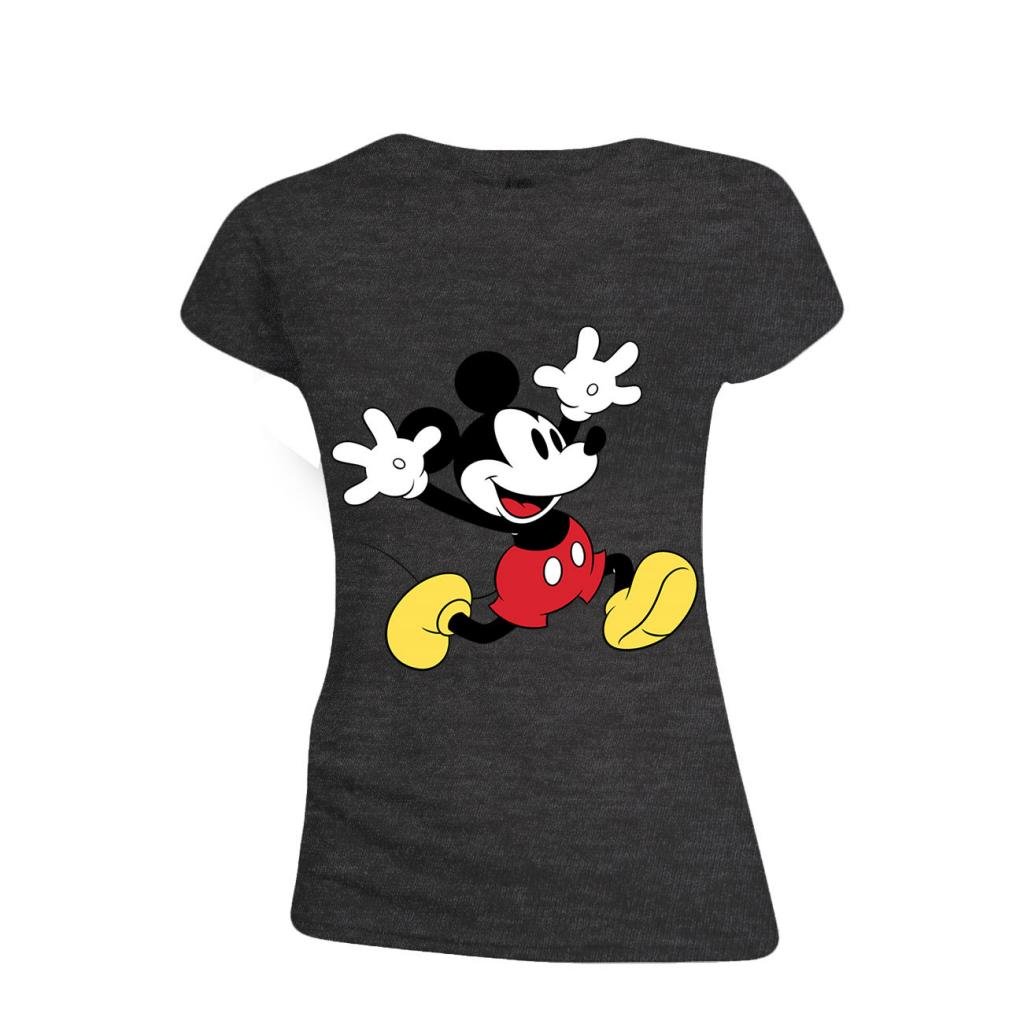 DISNEY - T-Shirt - Mickey Mouse Exciting Face - GIRL (M)