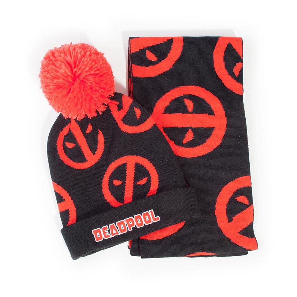 MARVEL - Deadpool - Beanie & Scarf