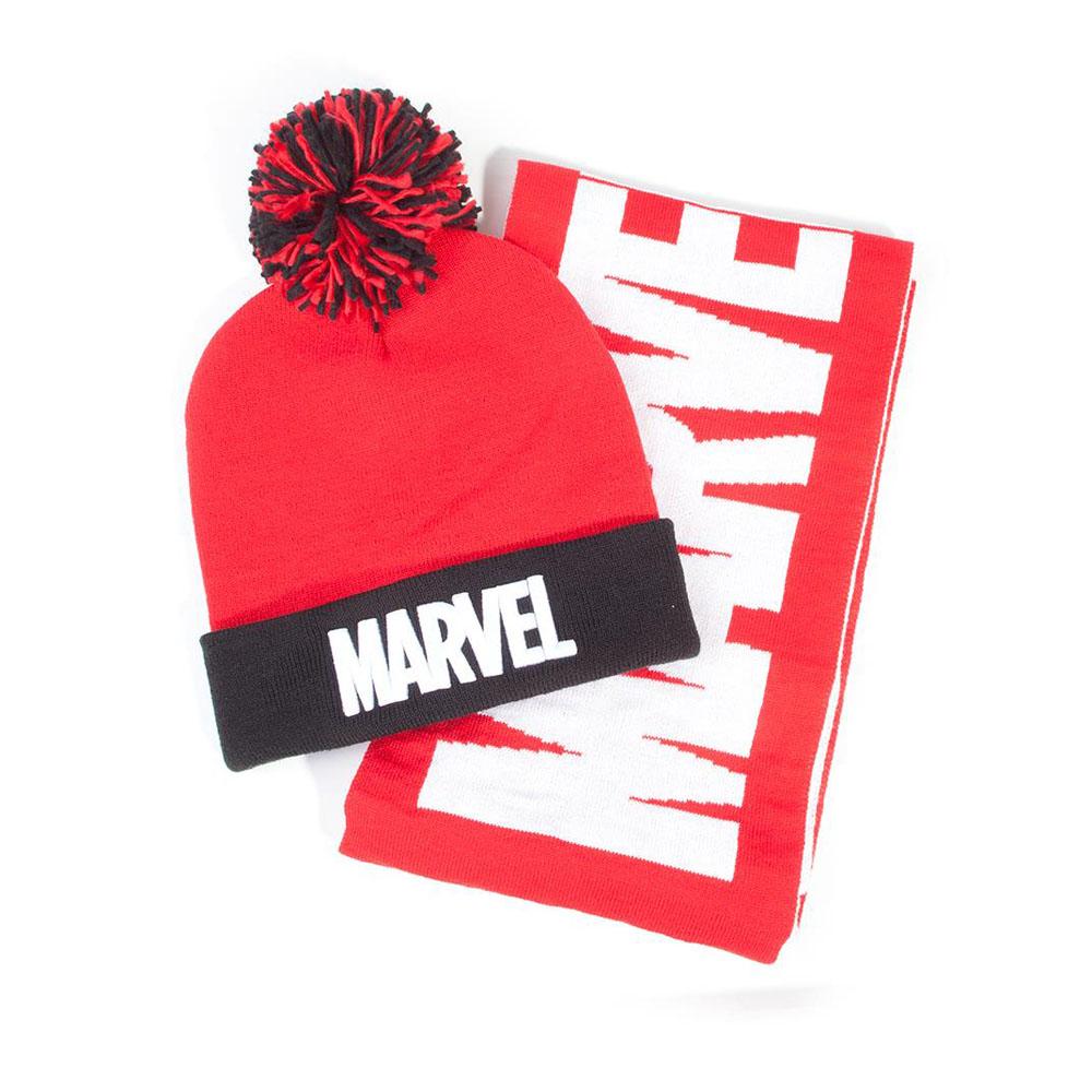 MARVEL - Beanie & Scarf