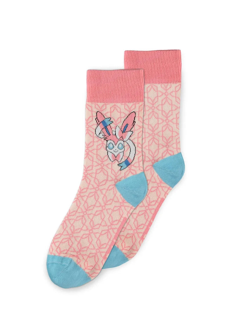 POKEMON - Eevee Evolution II - Pack of 3 pairs of socks (T43-46)