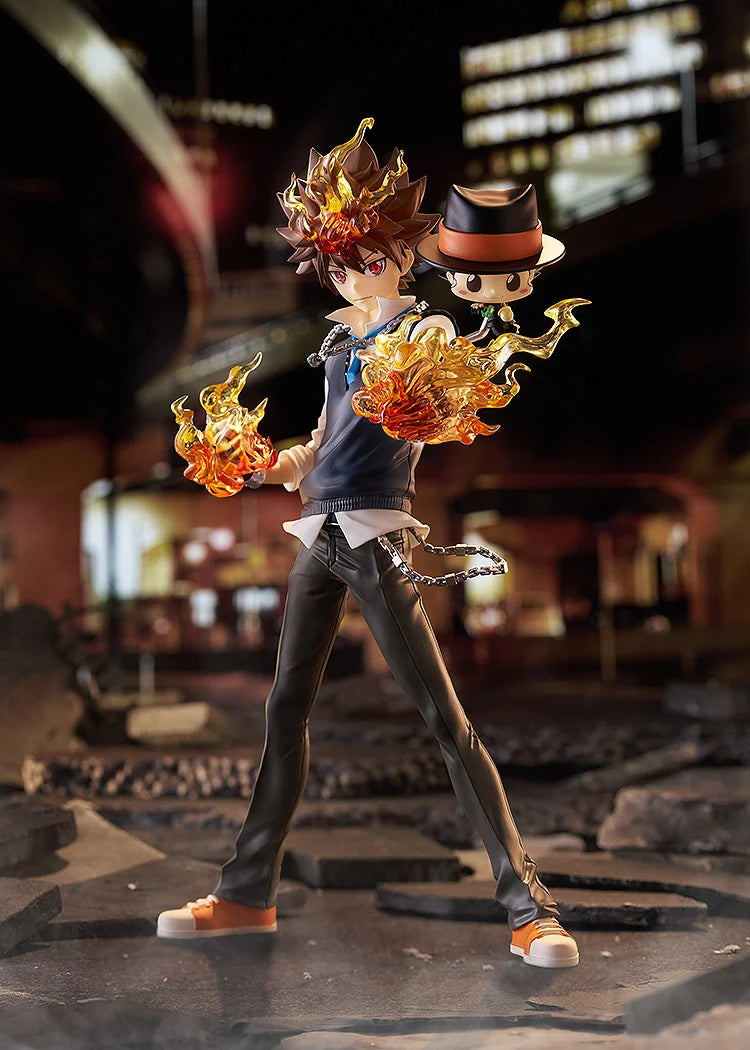 REBORN! - Sawada Tsunayoshi & Reborn - Pop Up Parade SP 24cm