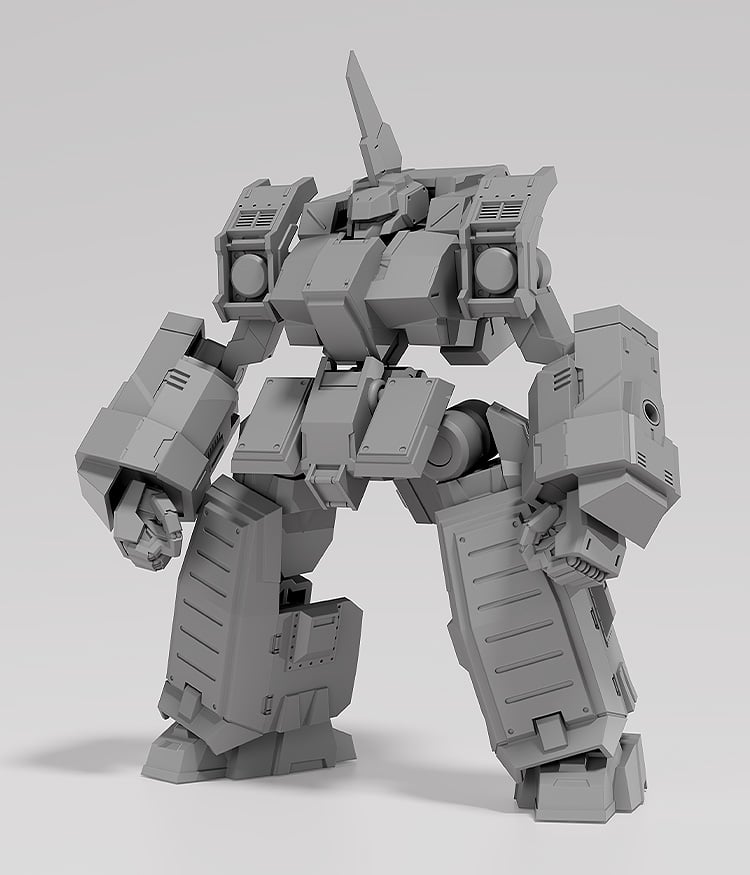 TITANOMACHIA - Side : CC Graf Faust "Gray" - Model Kit Moderoid 10.5cm