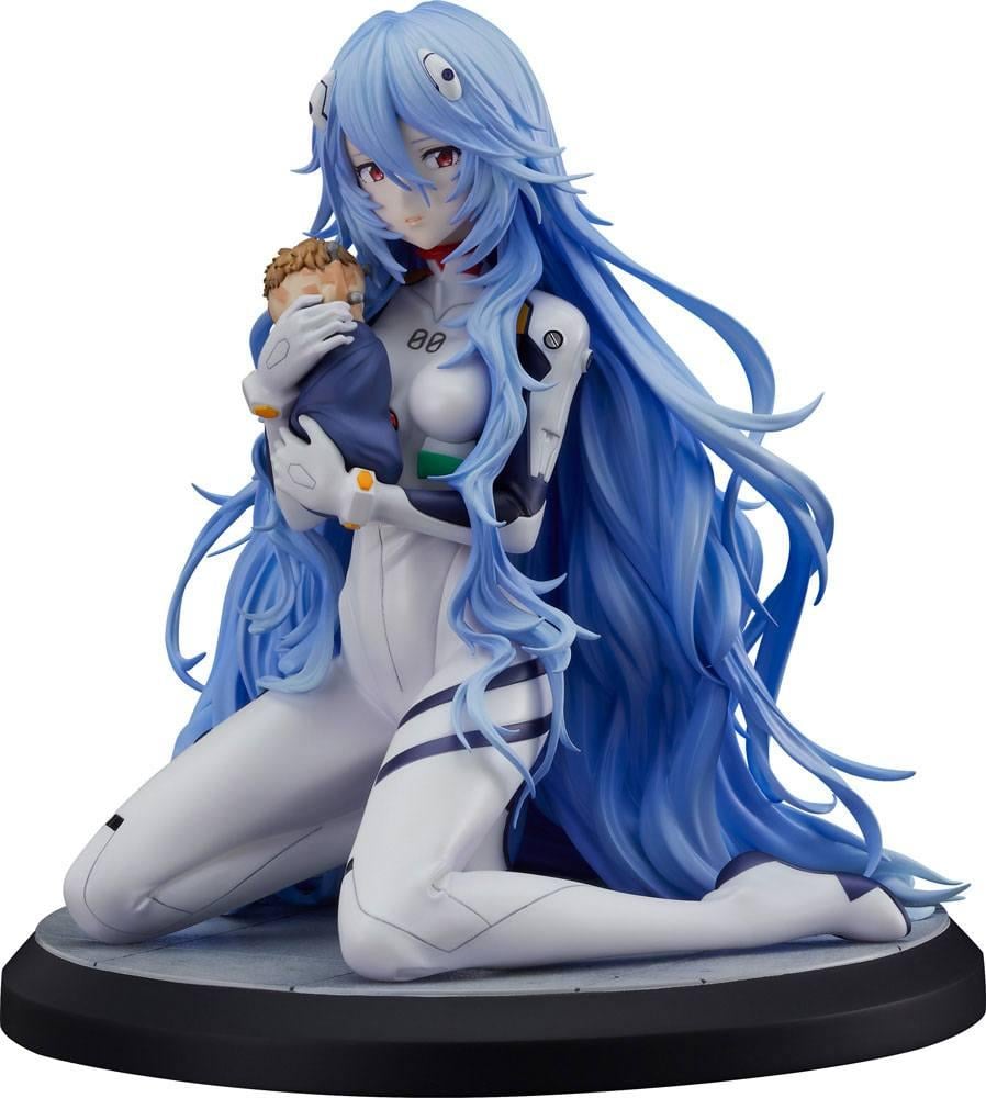 REBUILD OF EVANGELION - Rei Ayanami "Cheveux Longs" - Statue 16cm