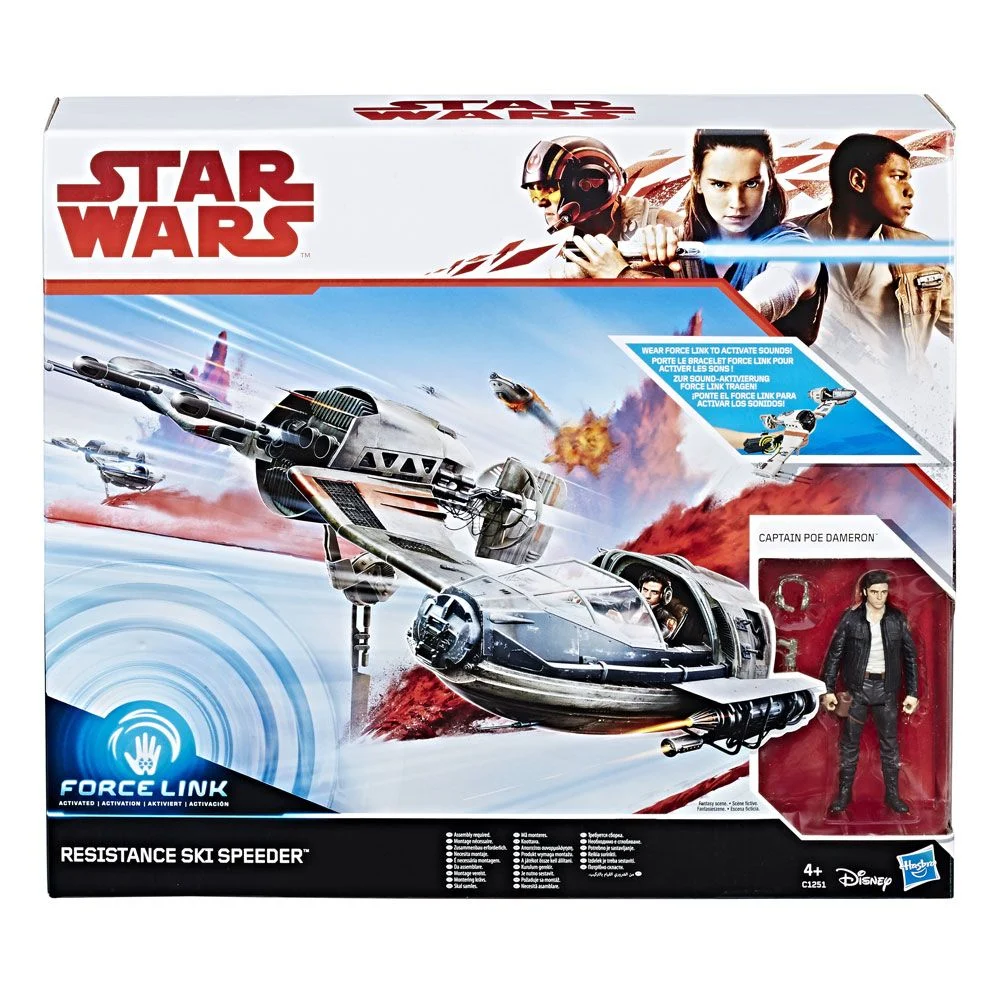 STAR WARS Force Link - Resistance Ski Speeder