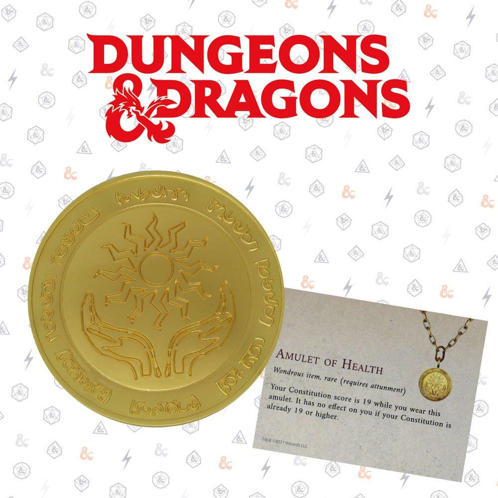 DUNGEONS & DRAGONS - Gold Plated Collector Medallion