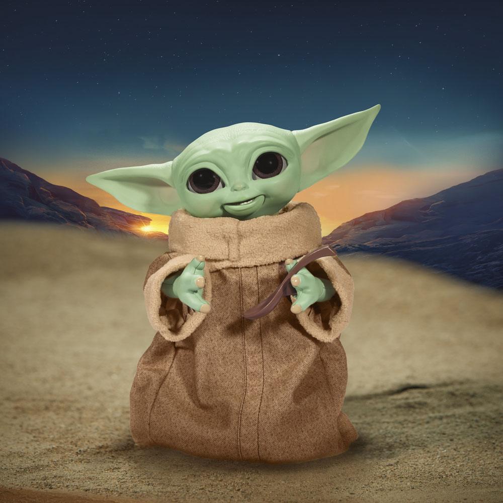 STAR WARS - Galagtic Snackin' Grogu - Interactive Figure 23cm 'UK'