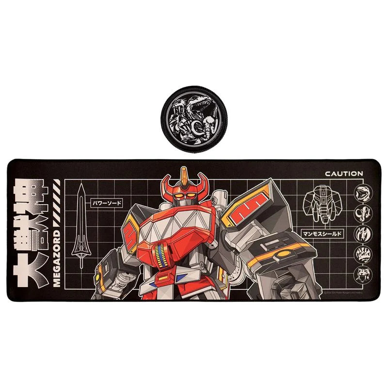 POWER RANGERS - XL Desktop Mat + 1 Coaster