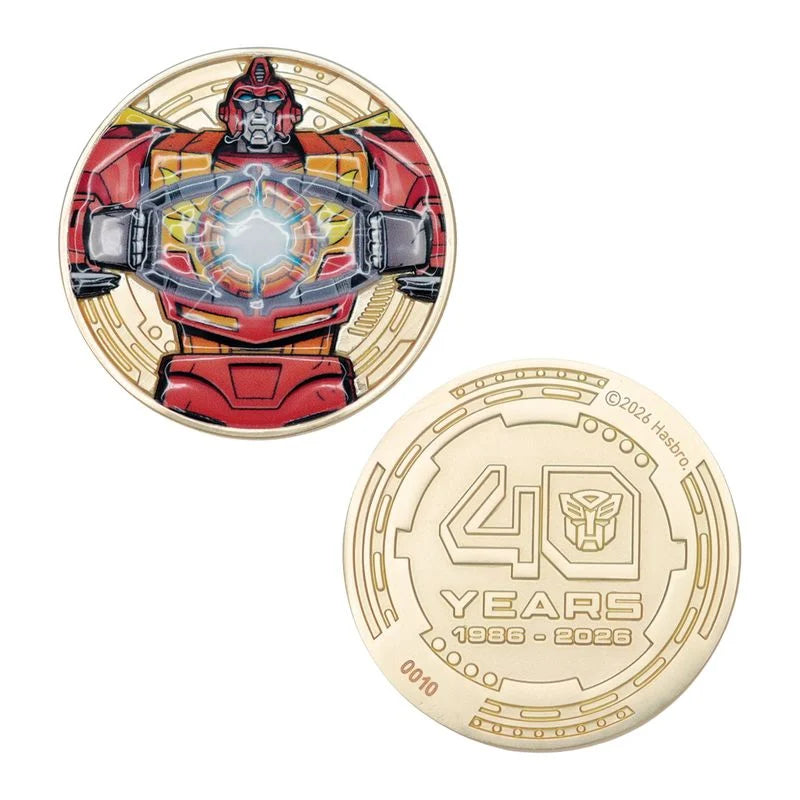 TRANSFORMERS THE MOVIE - 40th Anniversary - Limited Edition Coin