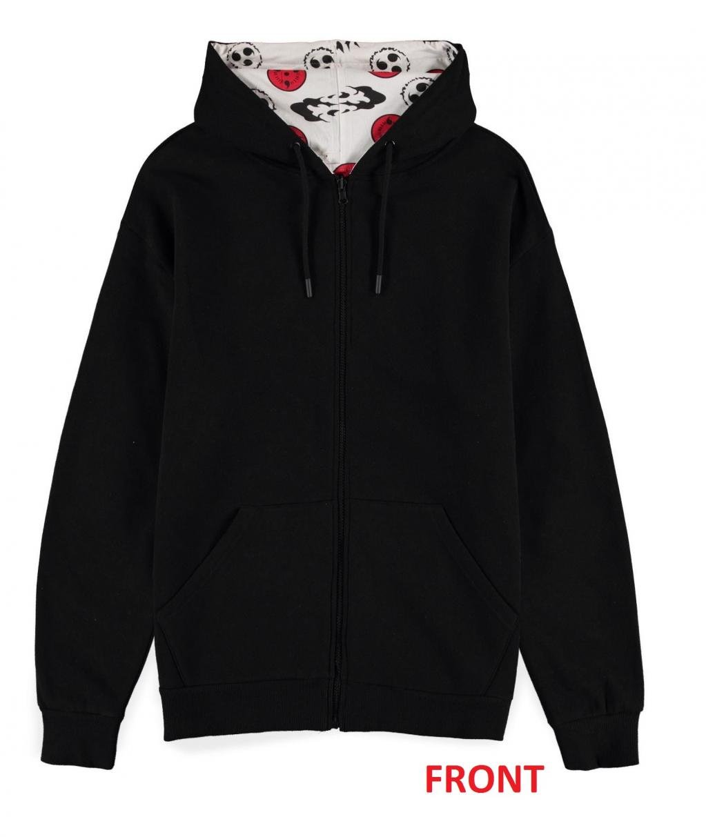 NARUTO SHIPPUDEN - Symbols - Men's Reversible Zipper Hoodie (S)