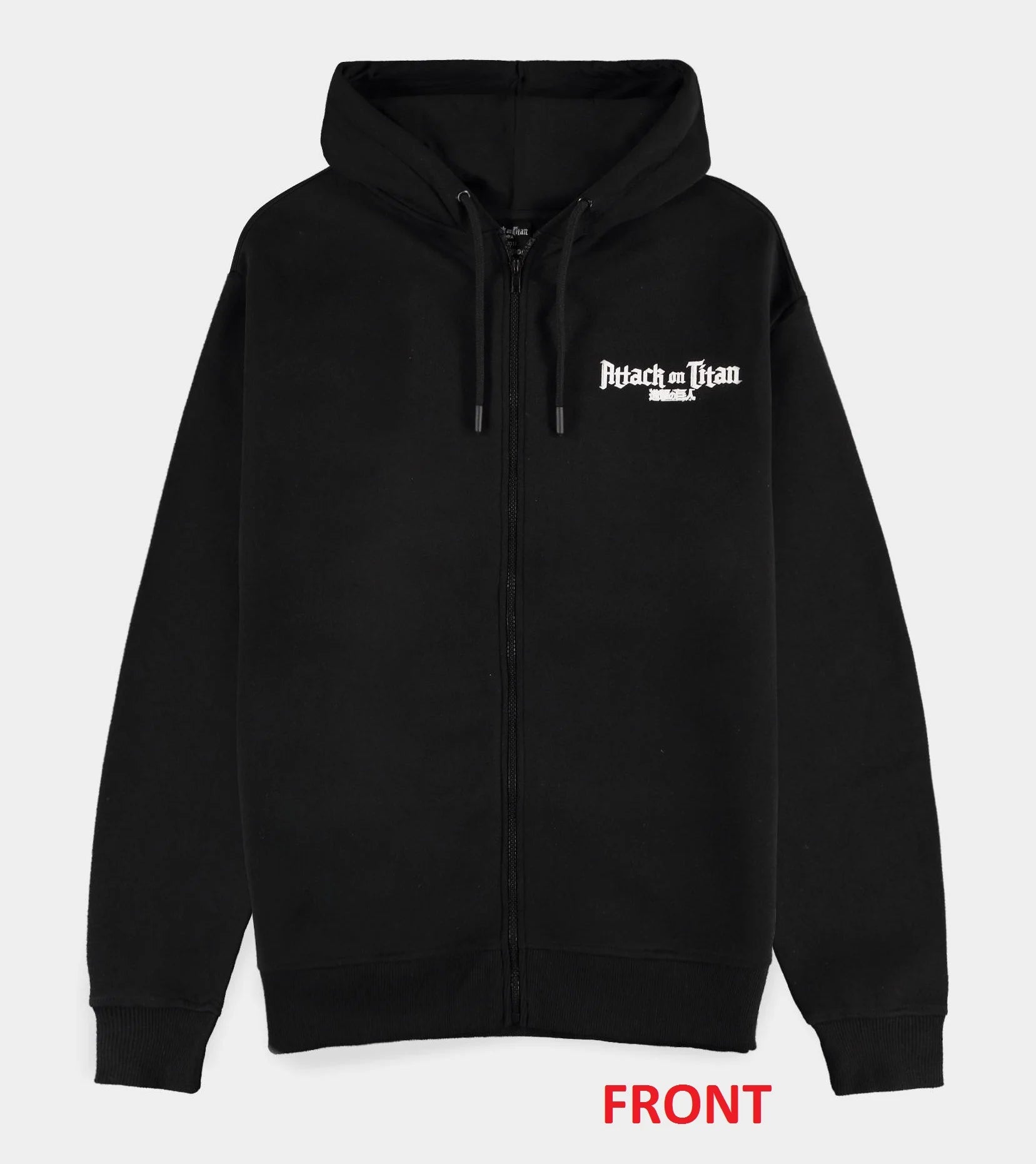 ATTACK ON TITAN - Colossus Titan - Men's Zipper Hoodie (M)