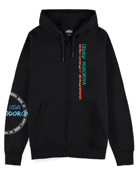 MY HERO ACADEMIA - Izuku Midoriya - Men's Zipper Hoodie (2XL)