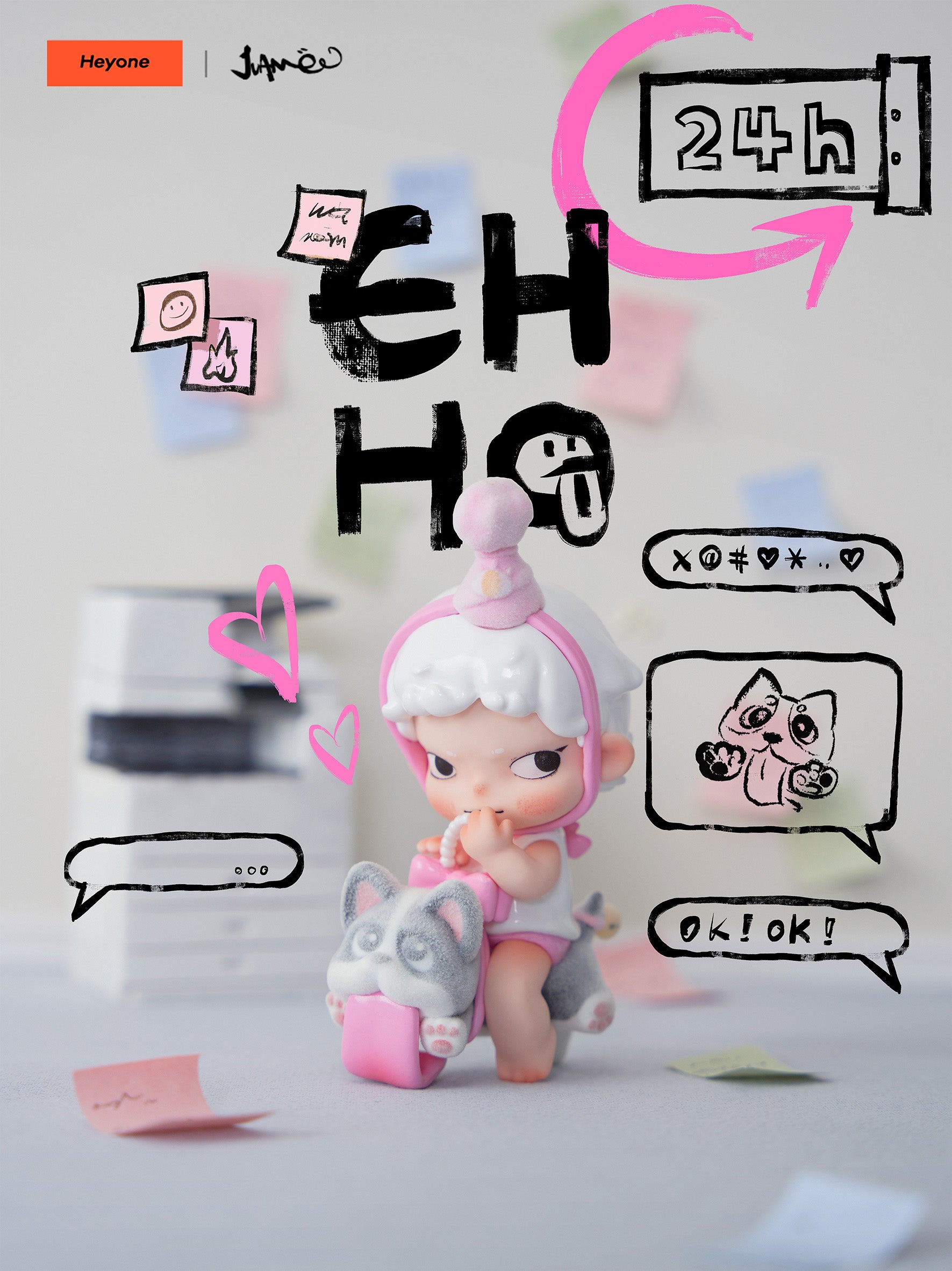 CRAZY OFFICE : GUIDE TO BREAKING POINT - BLIND BOX (6pcs) - 6.5-10cm