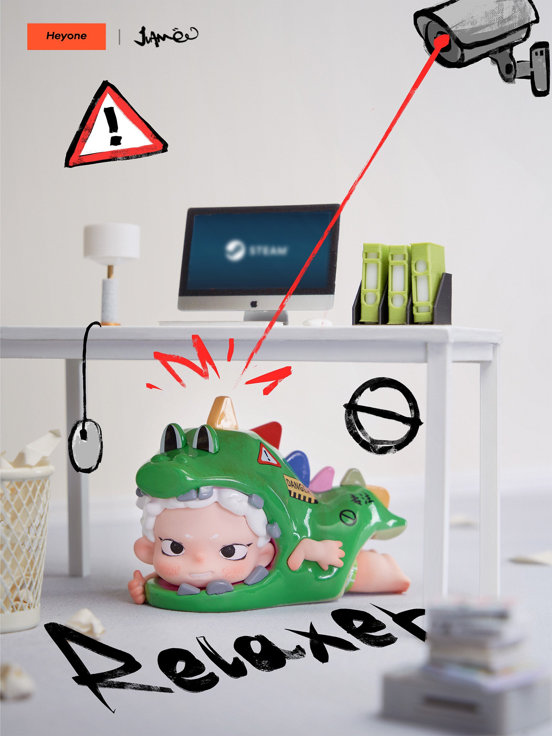 CRAZY OFFICE : GUIDE TO BREAKING POINT - BLIND BOX (6pcs) - 6.5-10cm