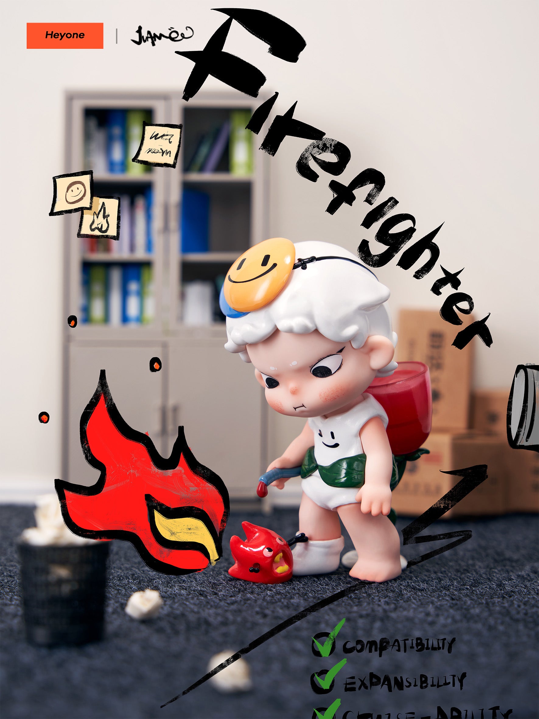 CRAZY OFFICE : GUIDE TO BREAKING POINT - BLIND BOX (6pcs) - 6.5-10cm