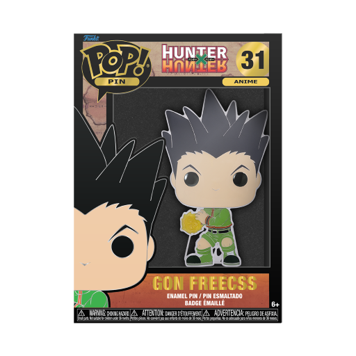 HUNTER X HUNTER - Pop Large Enamel Pin N° 31- Gon Reecss